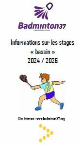 Plaquette Stages Bassins 2024 2025