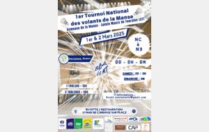 1er Tournoi National des Volants de la Manse