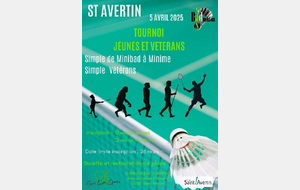 Tournoi Jeunes et Vétérans (Saint Avertin)