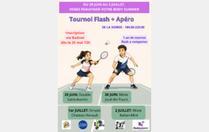 Tournoi Nocturne Flash 6 en Mixte (Joué les Tours) (Joué-lès-Tours)