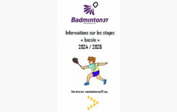 Plaquette Stages Bassins 2024 2025